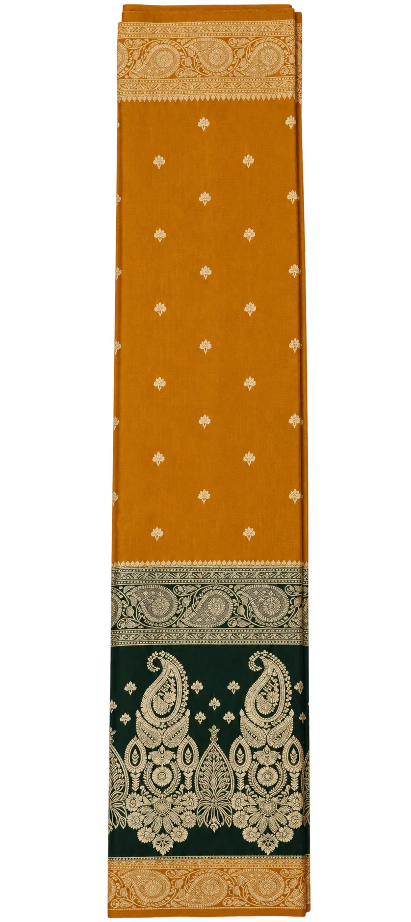 Mustard Yellow and Green semi crape silk sarees Mustard Yellow and Green semi crape silk sarees